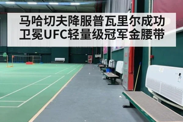 马哈切夫降服普瓦里尔成功卫冕UFC轻量级冠军金腰带