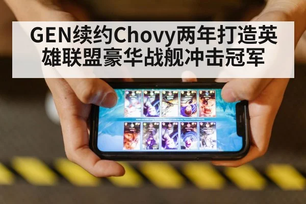 GEN续约Chovy两年打造英雄联盟豪华战舰冲击冠军